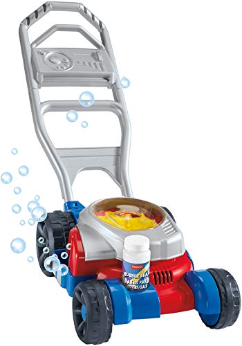 0194735026807 - FISHER-PRICE BUBBLE MOWER, OUTDOOR PUSH-ALONG TOY LAWNMOWER FOR TODDLERS AND PRESCHOOL KIDS