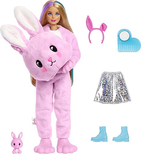 0194735055944 - BARBIE DREAMTOPIA UNICORN DOLL (PINK & YELLOW HAIR), WITH SKIRT, REMOVABLE UNICORN TAIL & HEADBAND, TOY FOR KIDS AGES 3 YEARS OLD AND UP