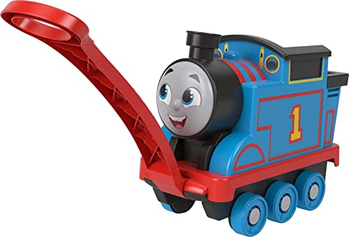 0194735072965 - THOMAS & FRIENDS FISHER-PRICE BIGGEST FRIEND THOMAS PULL-ALONG TOY TRAIN ENGINE WITH STORAGE FOR PRESCHOOL KIDS AGES 2 YEARS AND OLDER