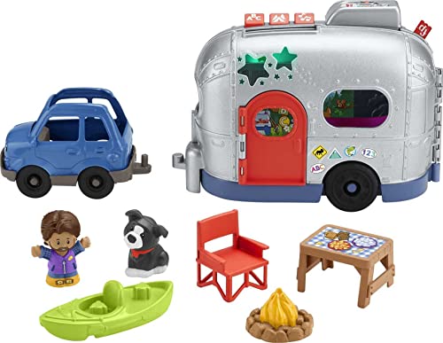 0194735099610 - FISHER-PRICE LITTLE PEOPLE LIGHT-UP LEARNING CAMPER, 2-IN-1 VEHICLE AND INTERACTIVE PLAYSET WITH LIGHTS, MUSIC AND EDUCATIONAL SONGS FOR AGES 1 TO 5