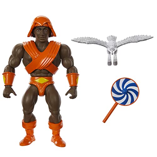 0194735104154 - MASTERS OF THE UNIVERSE ORIGINS ACTION FIGURE, RISE OF SNAKE MEN HYPNO, ARTICULATED COLLECTIBLE MOTU TOY WITH ACCESSORY AND MINI COMIC