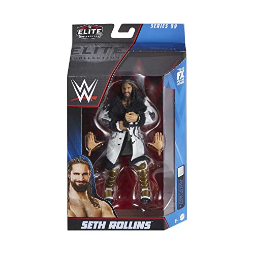 0194735105403 - WWE ACTION FIGURES, WWE ELITE SETH ROLLINS FIGURE WITH ACCESSORIES, COLLECTIBLE GIFTS