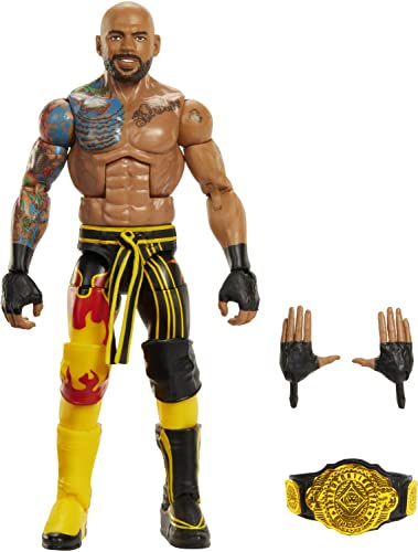 0194735105434 - WWE ACTION FIGURES | WWE ELITE RICOCHET FIGURE WITH ACCESSORIES | COLLECTIBLE GIFTS