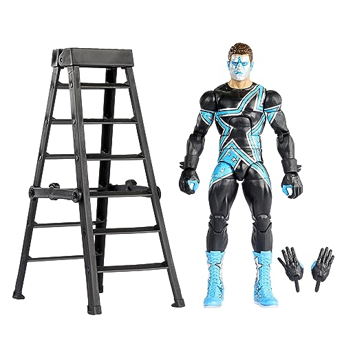 0194735105458 - WWE STARDUST ELITE COLLECTION ACTION FIGURE WITH ACCESSORIES, ARTICULATION & LIFE-LIKE DETAIL, COLLECTIBLE TOY, 6-INCH