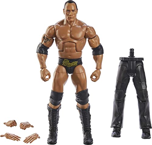 0194735105571 - WWE THE ROCK WRESTLEMANIA ELITE COLLECTION ACTION FIGURE