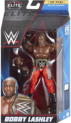 0194735105649 - WWE ACTION FIGURES, TOP PICKS ELITE BOBBY LASHLEY FIGURE, 6-INCH, COLLECTIBLE WWE TOYS