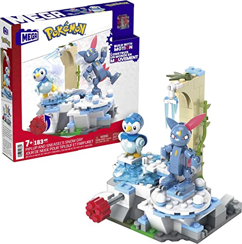 0194735107841 - MEGA POKEMON PIPLUP AND SNEASELS SNOW DAY