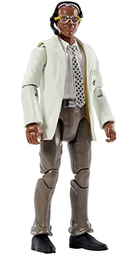 0194735117048 - JURASSIC WORLD JURASSIC PARK HUMAN FIGURE IN HAMMOND COLLECTION RAY ARNOLD, PREMIUM AUTHENTIC ARTICULATED CHARACTER FIGURE, 3.75 INCH SCALE, DINOSAUR TOY
