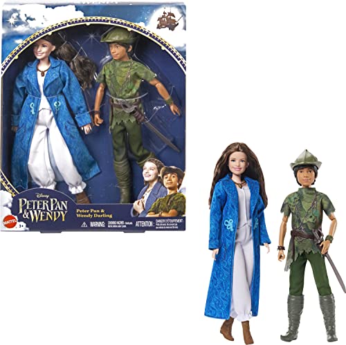 0194735153152 - DISNEY MOVIE PETER PAN & WENDY TOYS, PETER PAN AND WENDY DARLING FASHION DOLLS INSPIRED BY DISNEY’S PETER PAN & WENDY, GIFTS FOR KIDS