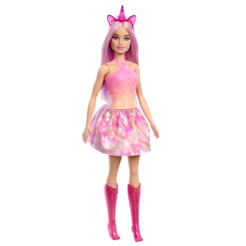 0194735183753 - BARBIE MERMAID DOLLS WITH FANTASY HAIR AND HEADBAND ACCESSORIES, MERMAID TOYS WITH SHELL-INSPIRED BODICES AND COLORFUL TAILS