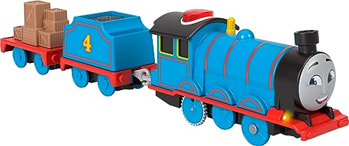 0194735194865 - THOMAS & FRIENDS MOTORIZED TOY TRAIN TALKING GORDON BATTERY-POWERED ENGINE WITH SOUNDS & PHRASES FOR PRESCHOOL KIDS 3+ YEARS
