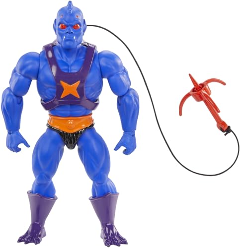 0194735244263 - MASTERS OF THE UNIVERSE ORIGINS TOY, WEBSTOR CARTOON COLLECTION ACTION FIGURE, 5.5-INCH MOTU VILLAIN, 16 ARTICULATIONS, ACCESSORIES & MINI-COMIC