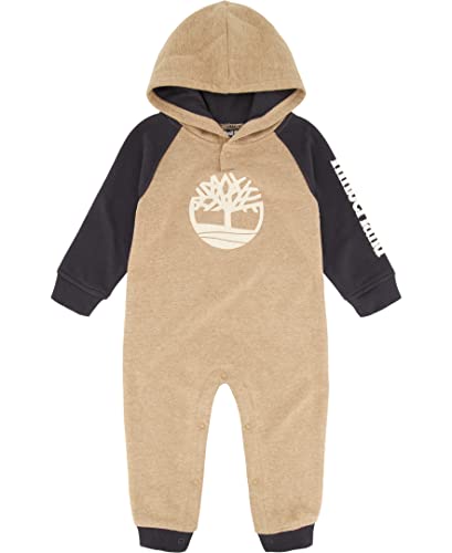 0194753964983 - TIMBERLAND BABY BOYS COVERALL, BROWN, 3-6 MONTHS