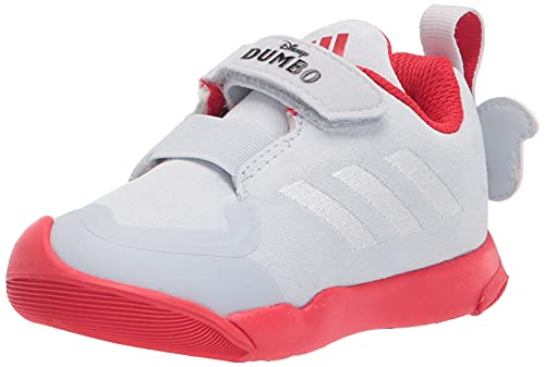 0194818414316 - ADIDAS KIDS ACTIVEPLAY DUMBO TRACK AND FIELD SHOE, HALO BLUE/WHITE/VIVID RED, 4 US UNISEX TODDLER