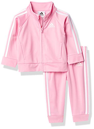 0194870302811 - ADIDAS BABY GIRLS CLASSIC TRACK SET INF, LIGHT PINK, 6 MONTHS