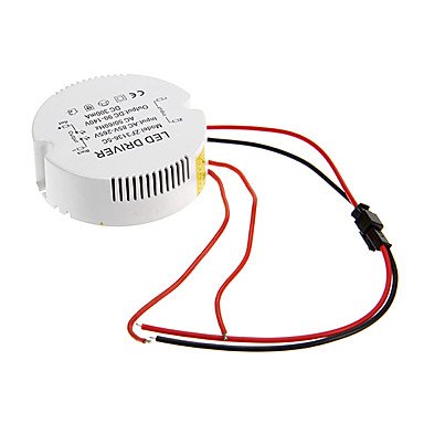 0019489312870 - JJE 0.3A 31-36W DC 90-140V TO AC 85-265V CIRCULAR EXTERNAL CONSTANT CURRENT POWER SUPPLY DRIVER FOR LED CEILING LAMP