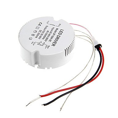 0019489313006 - JJE 0.3A 19-24W DC 50-90V TO AC 85-265V CIRCULAR EXTERNAL CONSTANT CURRENT POWER SUPPLY DRIVER FOR LED CEILING LAMP