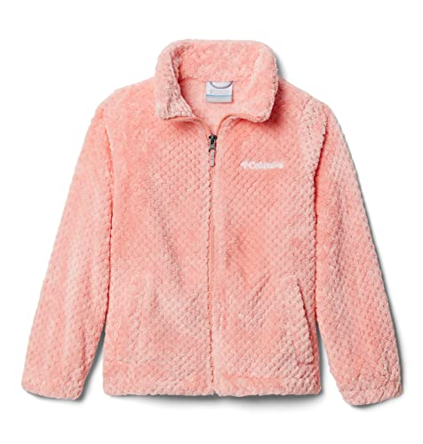 0194894698266 - COLUMBIA BABY FIRE SIDE FAUX SHERPA FULL ZIP, CORAL REEF, 18/24