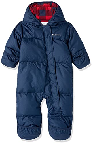 0194895460282 - COLUMBIA UNISEX-BABY SNUGGLY BUNNY BUNTING, COLLEGIATE NAVY, 3-6 MONTHS