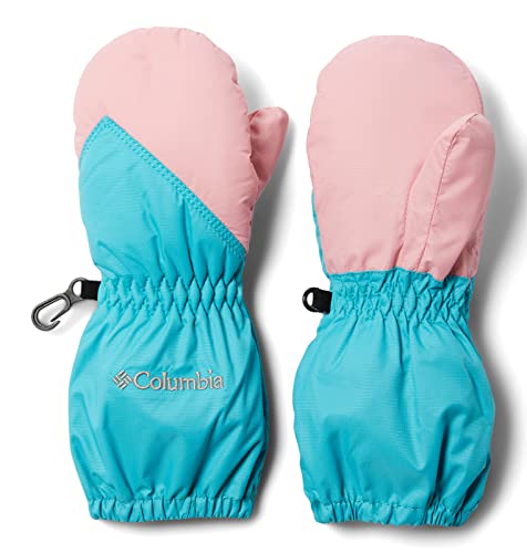 0194895594970 - COLUMBIA UNISEX-BABY CHIPPEWA LONG MITTEN, GEYSER/PINK ORCHID, ONE SIZE