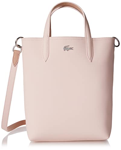 0194951424548 - LACOSTE ANNA VERTICAL SHOPPING TOTE BAG, GLAIEUL