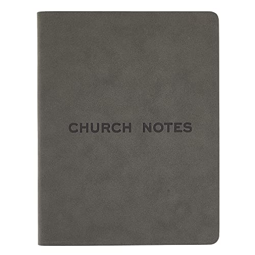 0195002149502 - 9X7 SUEDE JOURNAL-CHURCH NOTES