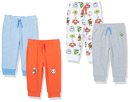 0195111625195 - AMAZON ESSENTIALS BABY DISNEY STAR WARS MARVEL PANTS, 4-PACK TOY STORY PLAY NICE, 24 MONTHS