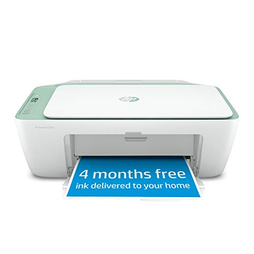 0195122303907 - HP DESKJET 2722 ALL-IN-ONE WIRELESS COLOR INKJET PRINTER, WHITE - PRINT, SCAN, COPY - 1200 X 1200 DPI, FLATBED SCANNER, ICON LCD DISPLAY, WI-FI, BLUETOOTH, USB, A4, B5, A6, DL ENVELOPE