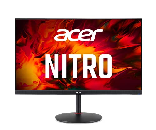0195133096799 - ACER NITRO XV252Q FBMIIPRX 24.5 FULL HD (1920 X 1080) IPS GAMING MONITOR WITH AMD FREESYNC PREMIUM TECHNOLOGY | UP TO 390HZ | UP TO 0.5MS | 99% SRGB (2 X HDMI 2.0 PORTS & 1 X DISPLAY PORT)