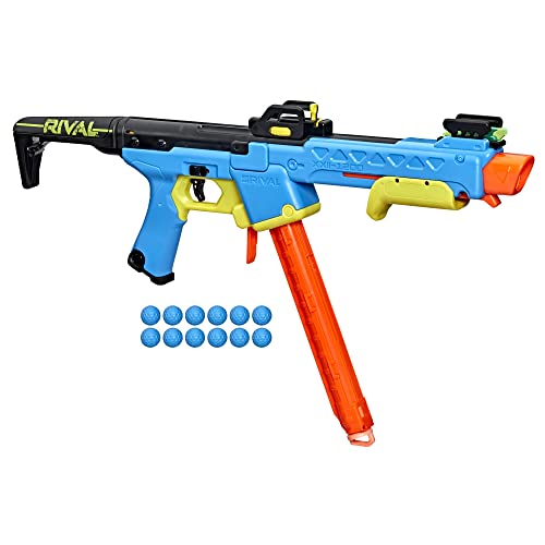 0195166158877 - NERF RIVAL PATHFINDER XXII-1200 BLASTER, MOST ACCURATE RIVAL SYSTEM, ADJUSTABLE SIGHT, 12-ROUND MAGAZINE, 12 RIVAL ACCU-ROUNDS