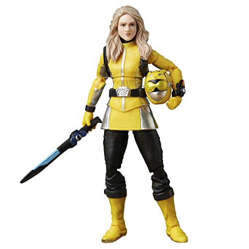 0195166208299 - POWER RANGERS LIGHTNING COLLECTION BEAST MORPHERS YELLOW RANGER 6-INCH SCALE ACTION FIGURE, TOYS AND ACTION FIGURES FOR KIDS AGES 4 AND UP