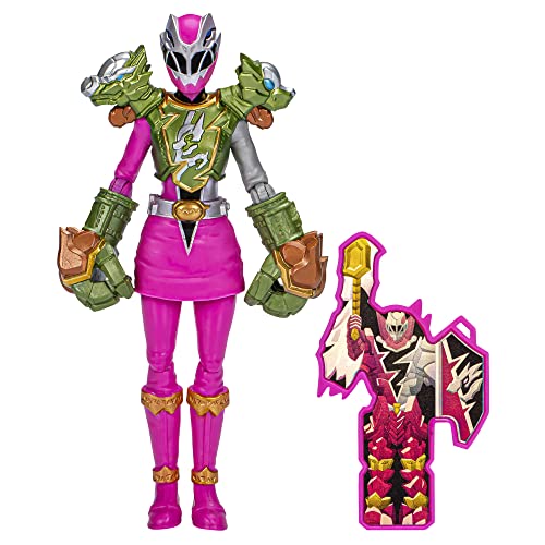 0195166215327 - POWER RANGERS DINO FURY SMASH ARMOR PINK RANGER, 6-INCH ACTION FIGURES MAKE GREAT GIFTS FOR BOYS AND GIRLS AGES 4 AND UP