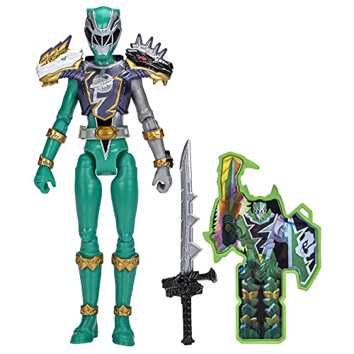 0195166215334 - POWER RANGERS DINO FURY COSMIC ARMOR GREEN RANGER, 6-INCH ACTION FIGURES MAKE GREAT GIFTS FOR BOYS AND GIRLS AGES 4 AND UP
