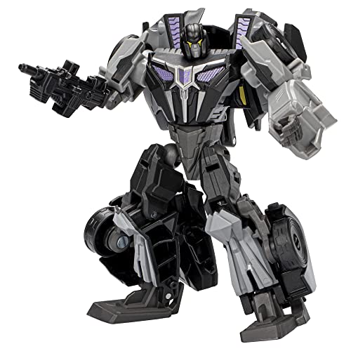 0195166219745 - TRANSFORMERS TOYS STUDIO SERIES DELUXE CLASS 02 GAMER EDITION BARRICADE TOY, 4.5-INCH, ACTION FIGURE FOR BOYS AND GIRLS AGES 8 AND UP