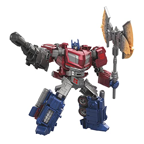0195166221083 - TRANSFORMERS TOYS STUDIO SERIES VOYAGER CLASS 03 GAMER EDITION OPTIMUS PRIME TOY, 6.5-INCH, ACTION FIGURE FOR BOYS AND GIRLS AGES 8 AND UP