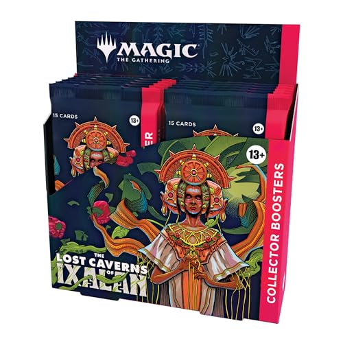 0195166229973 - MAGIC: THE GATHERING THE LOST CAVERNS OF IXALAN COLLECTOR BOOSTER BOX - 12 PACKS + 1 FOIL BOX TOPPER CARD (181 MAGIC CARDS)