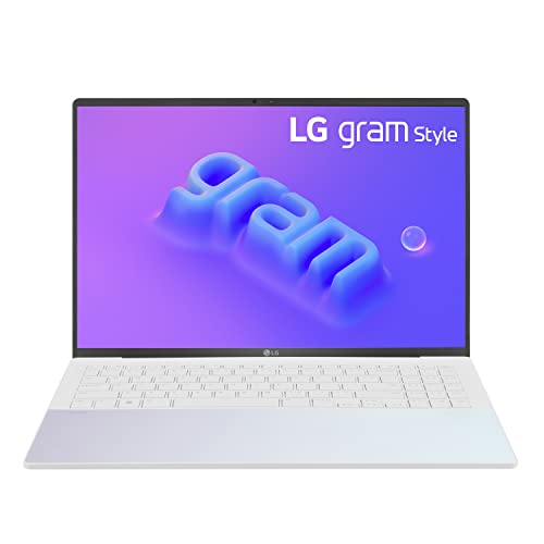 0195174055380 - LG GRAM STYLE 16Z90RS THIN AND LIGHTWEIGHT STYLISH LAPTOP