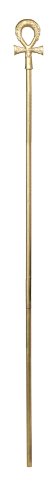 0019519063093 - CALIFORNIA COSTUMES EGYPTIAN STAFF, GOLD, ONE SIZE COSTUME ACCESSORY