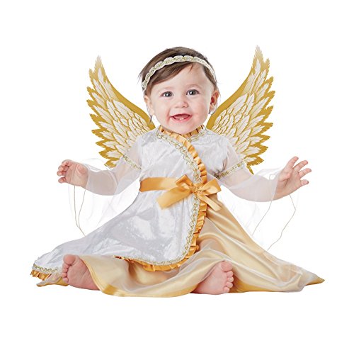 0019519094981 - CALIFORNIA COSTUMES BABY-GIRLS INFANT ANGEL, WHITE/GOLD, 12-18 MONTHS