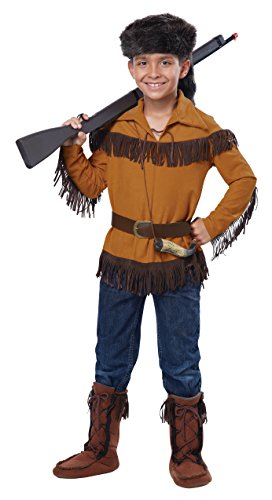 0019519102181 - CALIFORNIA COSTUMES FRONTIER BOY/DAVY CROCKETT BOY COSTUME, ONE COLOR, LARGE