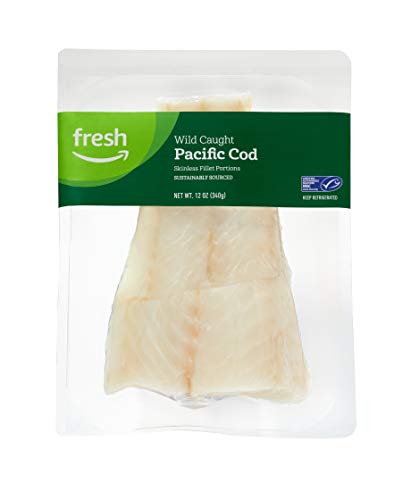 0195515000031 - FRESH BRAND – WILD CAUGHT PACIFIC COD SKINLESS FILLET PORTIONS, 12 OZ, SUSTAINABLY SOURCED (PREVIOUSLY FROZEN)