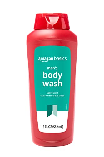 0195515025997 - AMAZON BASICS MENS BODY WASH, SPORT SCENT, 18 FLUID OUNCE, PACK OF 1