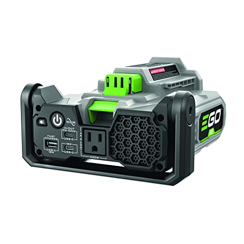 0195532100738 - EGO POWER+ PAD5000 NEXUS ESCAPE 400W INVERTER, BATTERY AND CHARGER NOT INCLUDED