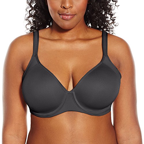 0019585790367 - BALI WOMEN'S ACTIVE LIFESTYLE UNDERWIRE, BLACK/BLUSHING PINK COMBO, 34D