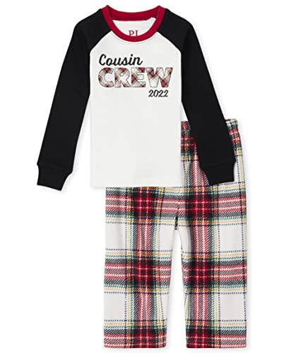 0195935788571 - THE CHILDRENS PLACE BABY & TODDLER-PJ FAMILY MATCHING CHRISTMAS HOLIDAY FLEECE PAJAMAS SETS, ADULT, BIG KID, TODDLER, BABY, COUSIN CREW, 12-18 MONTHS