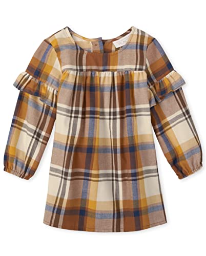 0195935817448 - THE CHILDRENS PLACE BABY TODDLER GIRLS LONG SLEEVE FASHION DRESS, LATIMER WASH, 2T