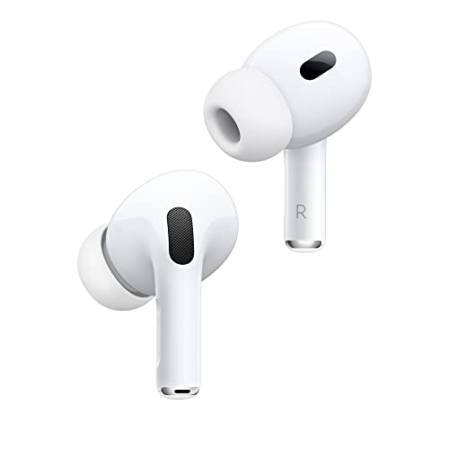 0195949052484 - APPLE AIRPODS PRO (2ND GEN) WIRELESS EARBUDS, UP TO 2X MORE ACTIVE NOISE CANCELLING, ADAPTIVE TRANSPARENCY, PERSONALIZED SPATIAL AUDIO MAGSAFE CHARGING CASE (USB-C) BLUETOOTH HEADPHONES FOR IPHONE