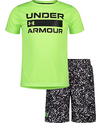 0195958299245 - UNDER ARMOUR BOYS UA VOLLEY SET, QUIRKY LIME SP22, 3T