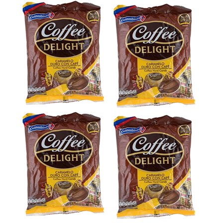 0196171787304 - COLOMBINA COFFEE DELIGHT HARD CANDY 50 PIECES - 4 PACK/CARAMELO DE CAFE 50 PIECES 4 PACK