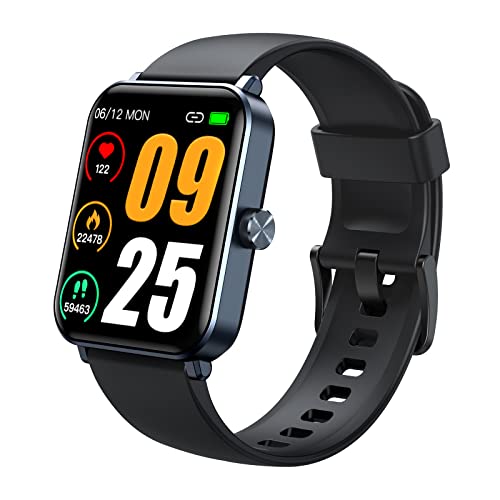 0196336377166 - SMART WATCH FOR MEN WOMEN 2022 UPGRADED SMARTWATCHES 1.69 FULL TOUCHSCREEN FITNESS TRACKER WATCH WITH HEART RATE/BLOOD OXYGEN MONITOR, SLEEP TRACKING, IP68 WATERPROOF